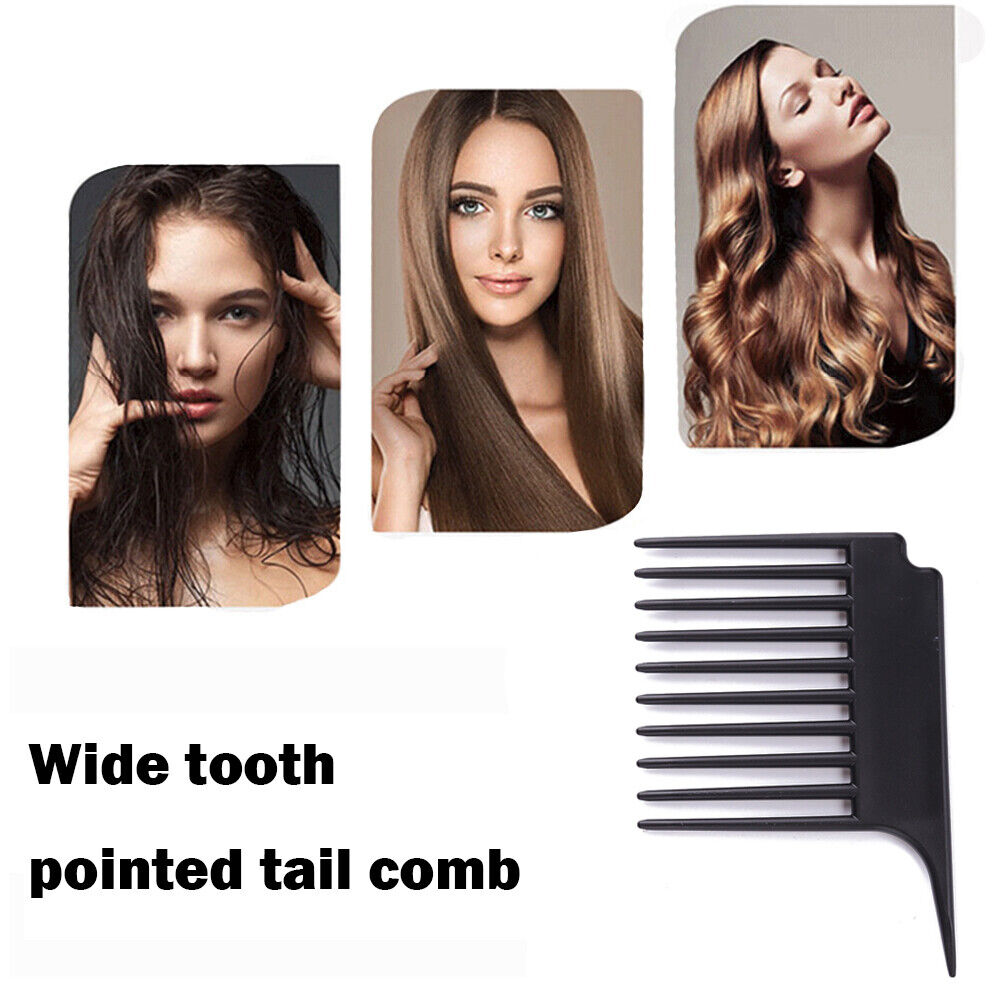 Wide Tooth Comb Antistatic Rat Tail Hairbrush Wet Drying Hair Styling Tool