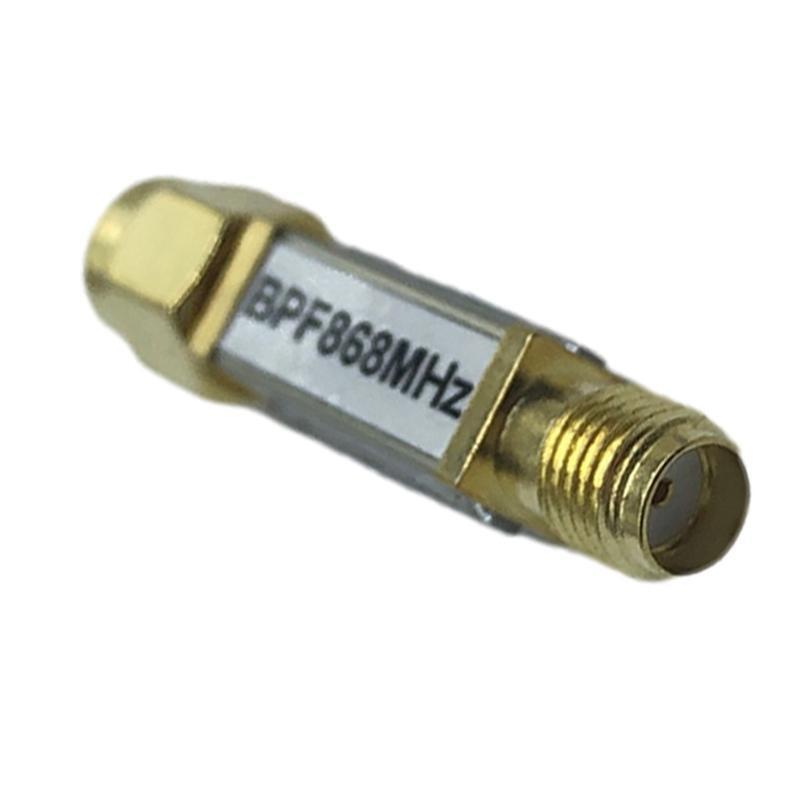 868MHz SAW Bandpass Filter 867?869MHz Passband  BPF-868Mhz SMA-M SMA-F interface