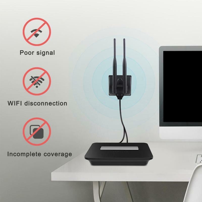 2.4GHz 5GHz Dual Band Antenna with Magnetic Base RP-SMA Male Connector for WiFi