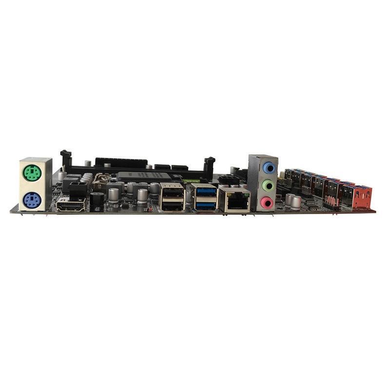 B250 BTC Miner Motherboard DDR4 LGA1151 12 PCI-E Graphics Card Slot CPU Fan Sata