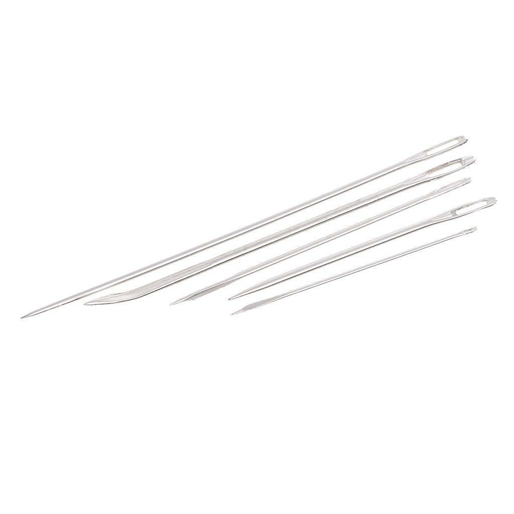 14pcs Hand Repair Kit Upholstery Sewing Needles Carpet Leather Curved Canvas
