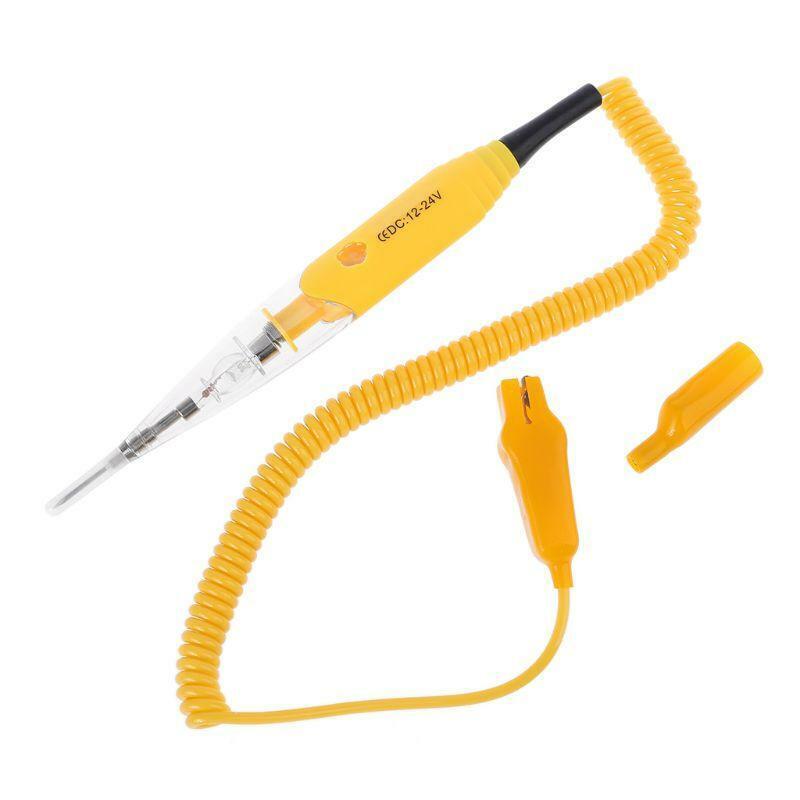 6V 12V 24V Digital Electric Automotive Circuit Tester Car Boat w Crocodile Clip