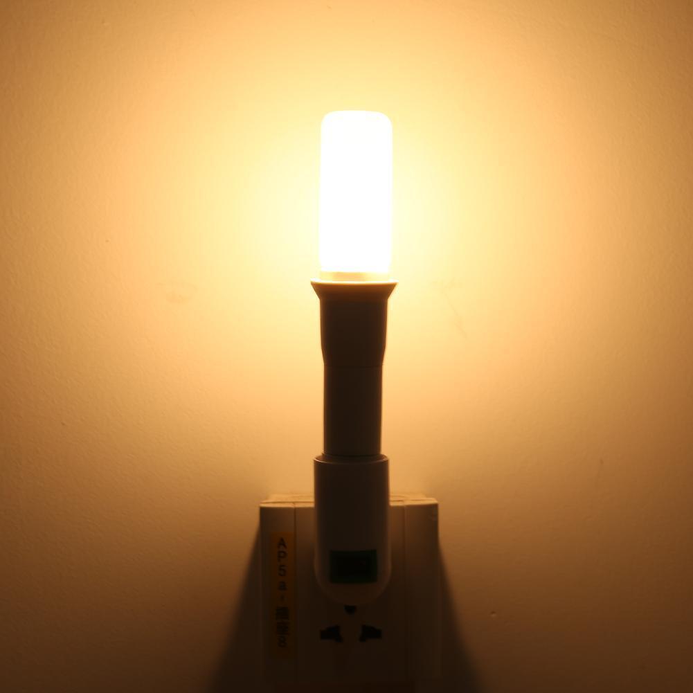 2pcs E27 to E27 Extension Adapter Light Bulb Lamp Socket Bulb Converter 60W