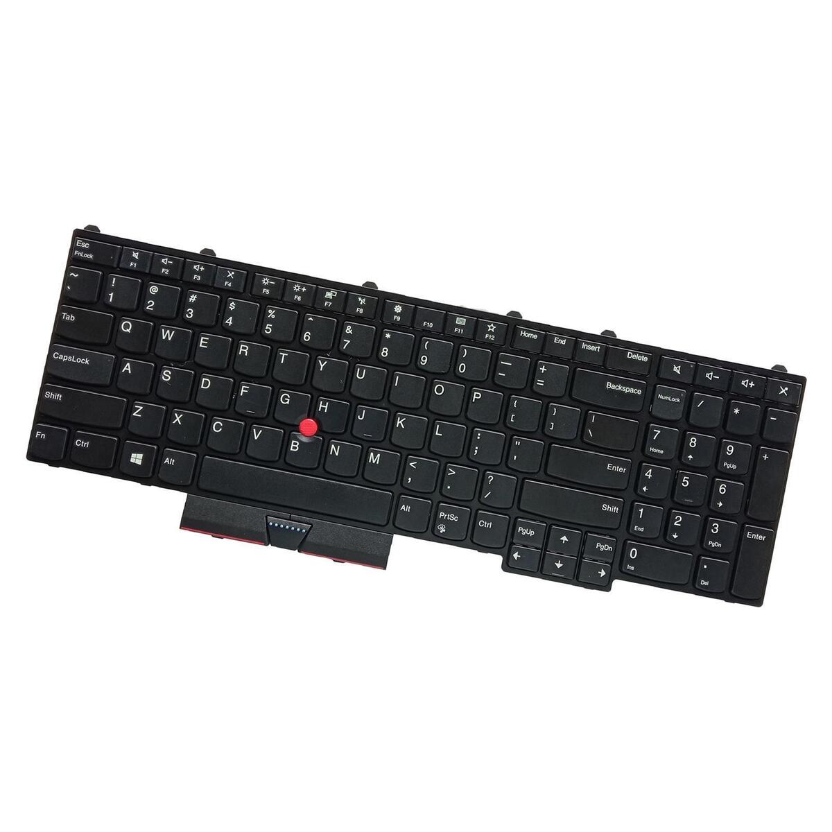 Laptop Replacement Keyboard with Pointing Stick US for P51 P71 01HW282 Parts