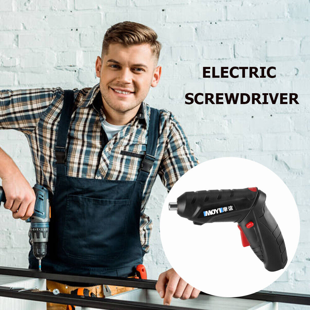 3.6V 1800mAh Cordless Mini Rechargeable Electric Screwdriver with Bits Kit