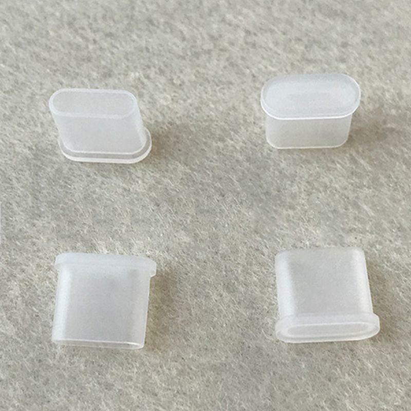 10PCS Charging Cable Dust Plug Protector Cover Case Shell Type-C Male Port Coat