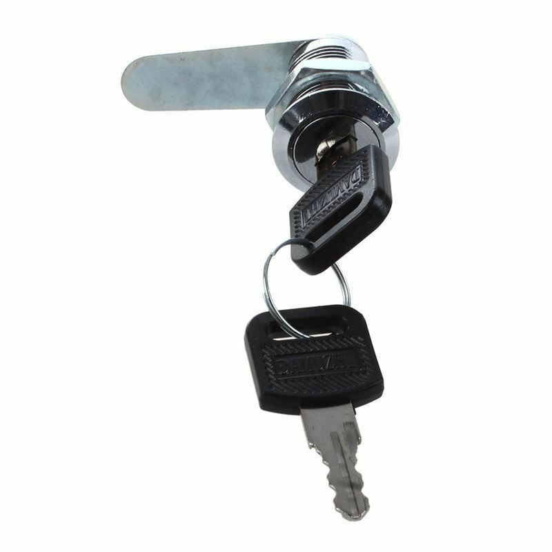 Lock for Door Mailbox Cabinet Drawer Cupboard with 2 Keys Furniture Hardware