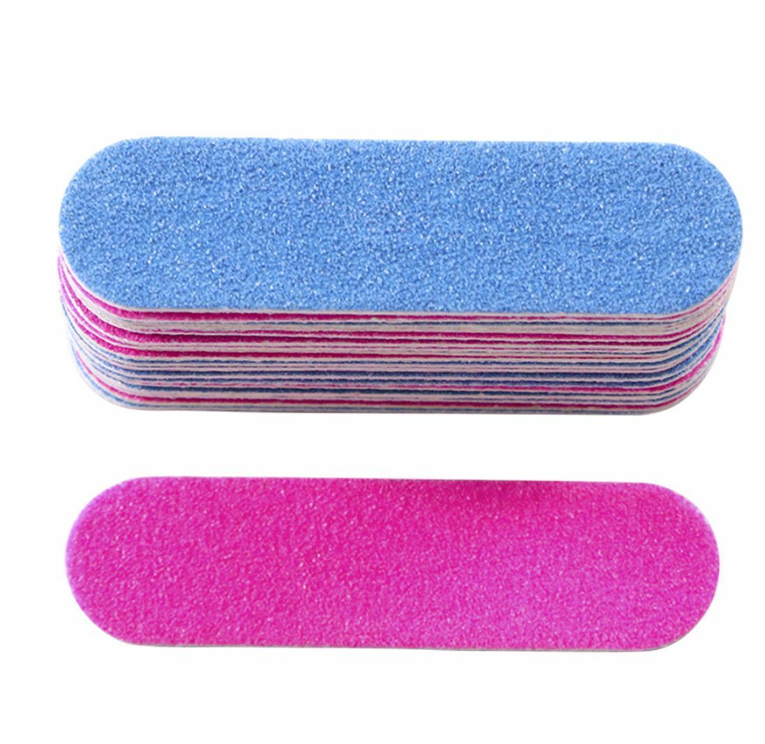 Sets Double-sided Beauty Nail Care Frosted Mini 180/240 Sandpaper Nail Files
