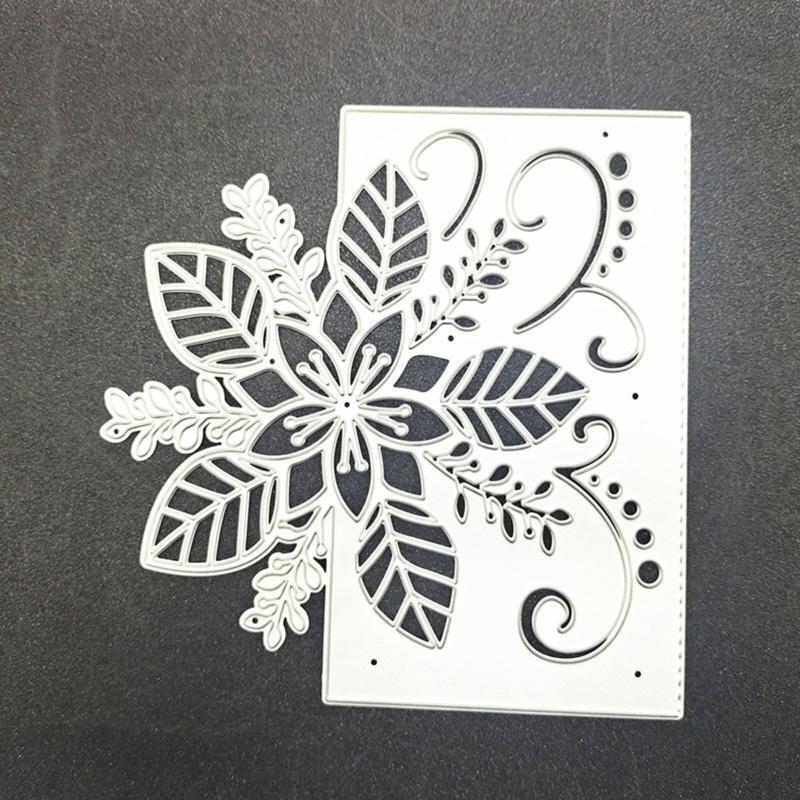 Flower Leaves Metal Cutting Dies Stencil Scrapbooking DIY Album Stamp Paper Card