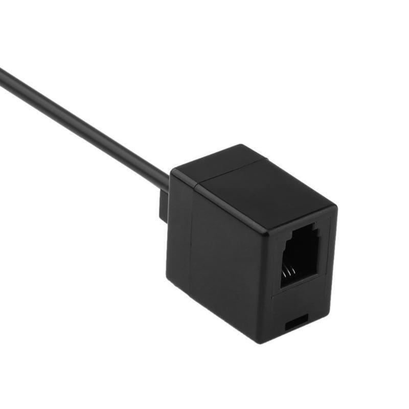Extension Cable Adapter 3.5mm Male Jack To RJ9 4P4C Female Converter Wire