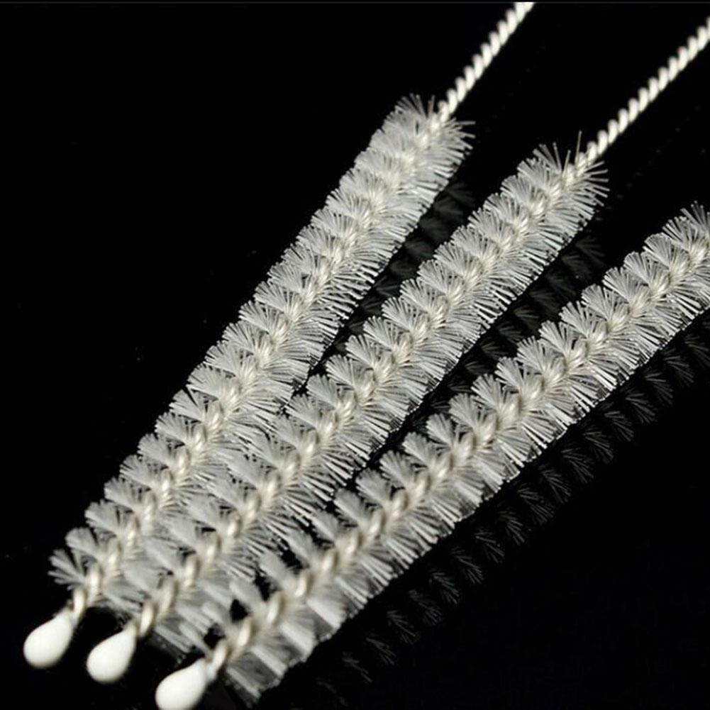 8pcs Stainless Steel Metal Drinking Straws+2 Cleaning Brushes Sets