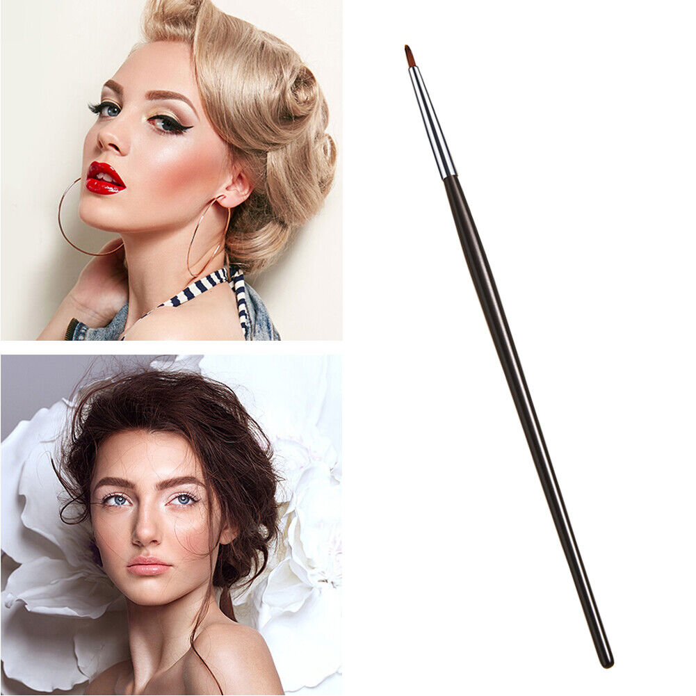 Makeup Eyeliner Brush Wooden Handle Eye Liner Fluffy Brushes Cosmetics Tool