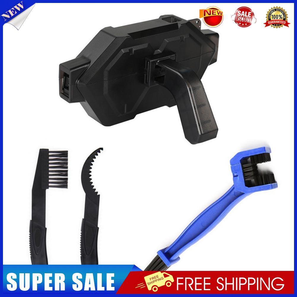 MTB Bike Chain Cleaning Tool Kit Road Bicycle Chains Washer Scrubber Brush