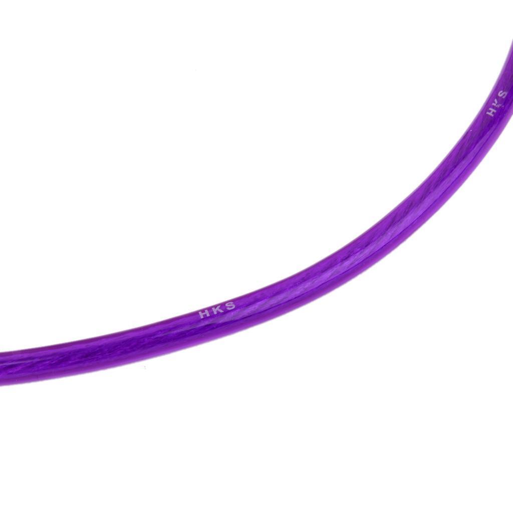 Grounding System Wire Kit Cable Fit For Universal 5-Point Purple