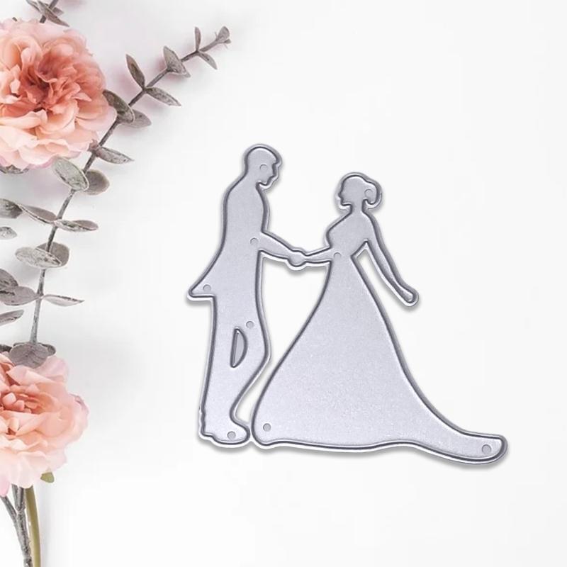 Lovers Metal Cutting Dies Stencil DIY Scrapbook Album Paper Card Template Mold
