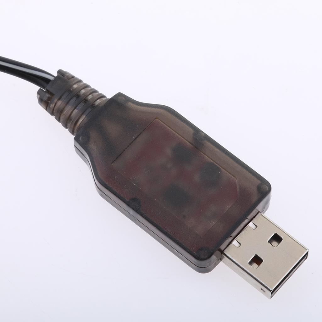 7.2V USB to SM 2P Plug / Battery Charging Cable for RC