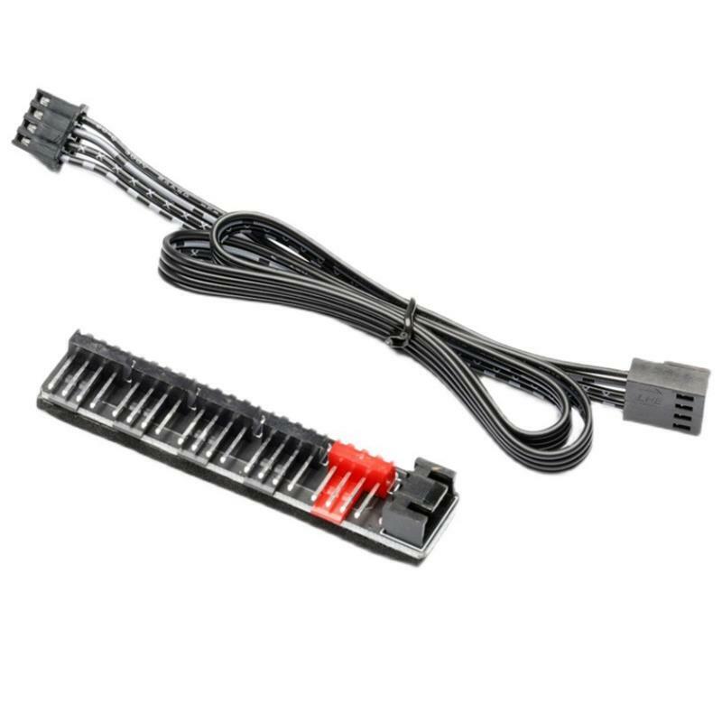 Cooling Fan Hub Splitter 1 to 5 Ports Fans PWM Speed Controller for PC Chassis