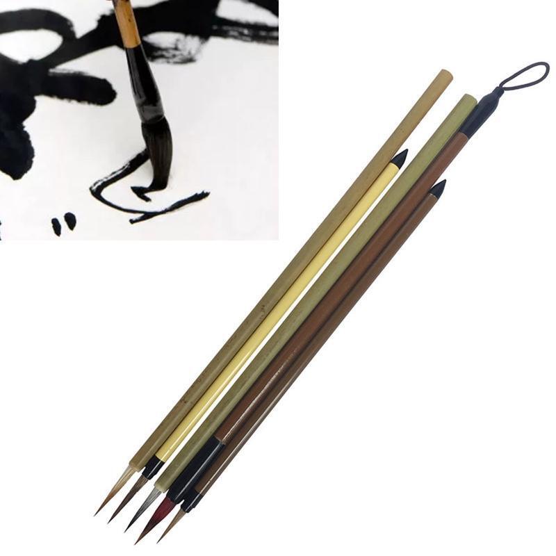 Calligraphy Brush Set Detail Paint Brush Perfect for Ink Painting Illustrations