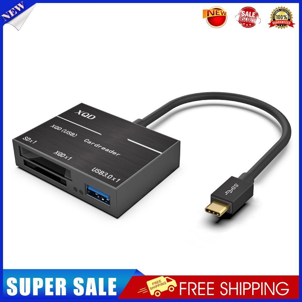 USB 3.0 Type-C USB-C to XQD Memory Card Reader 500MB/s High Speed Adapter