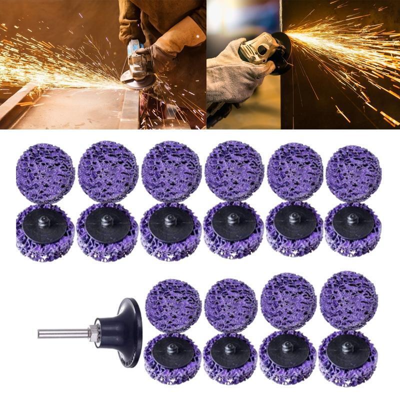 2 Inch Wet Dry Round Sandpaper Disk Hook and Loop Sandpaper for Angle Grinder