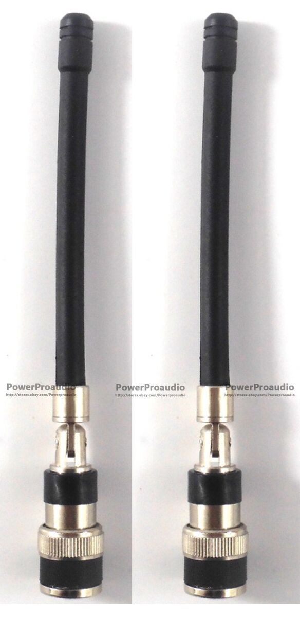 2 PCS BNC Antenna For Shure Wireless Microphone SLX/UC/U4D/U4S/UB 600-900MHz MA