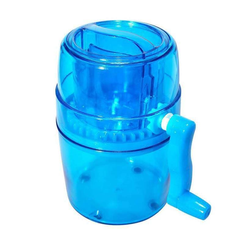 Handle DIY Ice Crusher Manual Portable Ice slush Maker home Snow Cone Smoothie