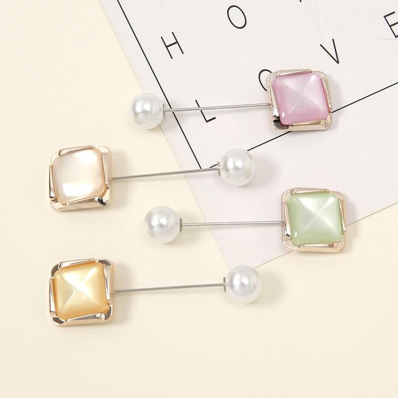 Fashion Scarf Clip Women Hijab Pins Alloy Safety Pins Girls Brooches Accessory