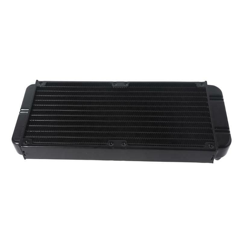 9.4512 Tube Computer Water Cooling Radiator G1/4 Female Thread Heat Dissipation