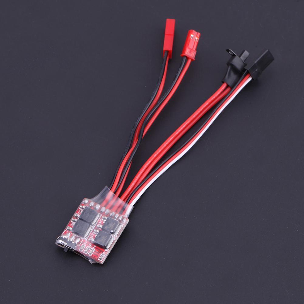 Synthetic 30A Mini Brushed ESC Brush Electronic Speed Controller for RC Car