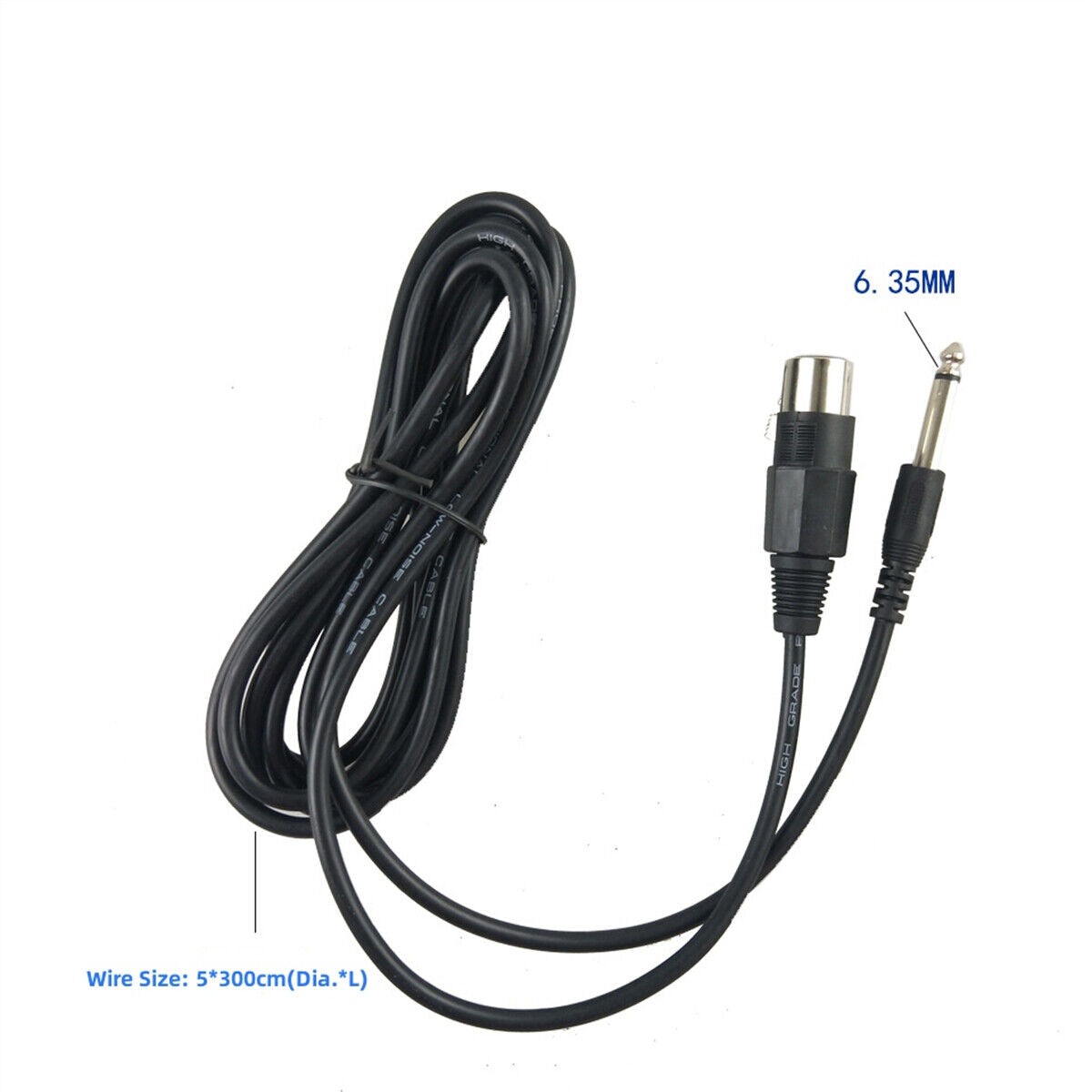 Dynamic Professional Vocal Karaoke Microphone Corded Mic for PA Speaker/Studio