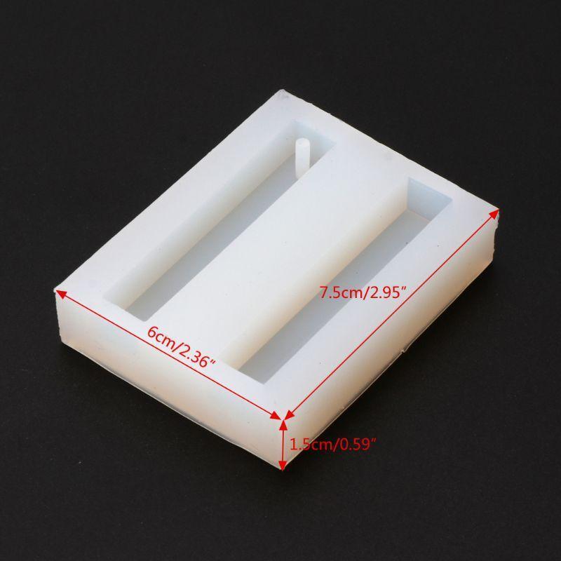 Necklace Pendant Silicone Mold DIY Keychain Jewelry Making Findings Supply