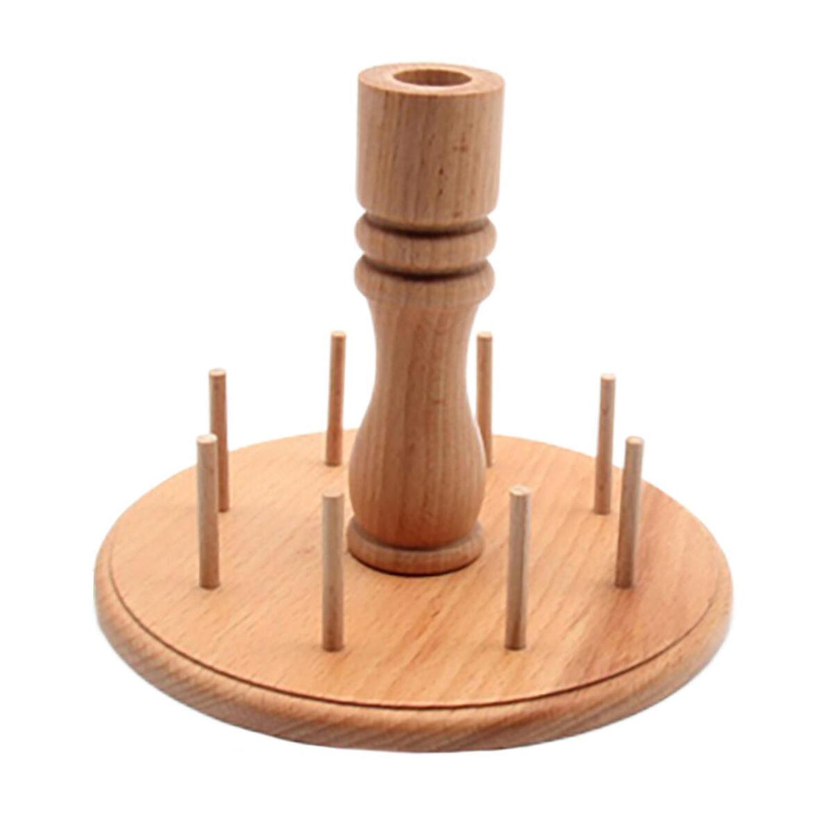 Durable  8 Spools Yarn Holder Sewing Rack Crocheting
