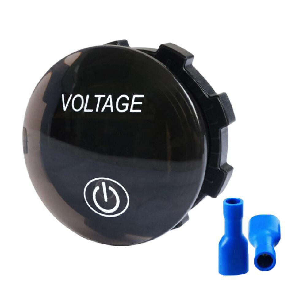 DC12V-24V Car Motorcycle Panel Digital Voltage Meter Voltmeter (Red Light)