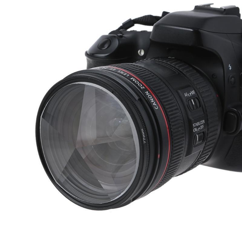 Photography Repeat Multiple Image Glass Prism  77 mm Pentaprism Filter