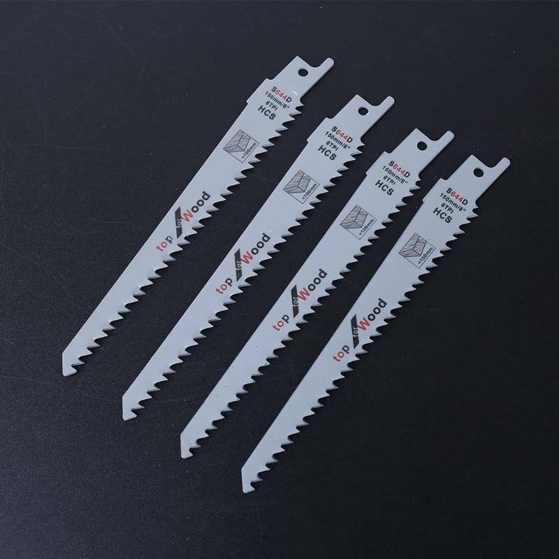 10 pcs High Speed Steel Reciprocating Saw Blades for  Wood Metal Pruning Cutting