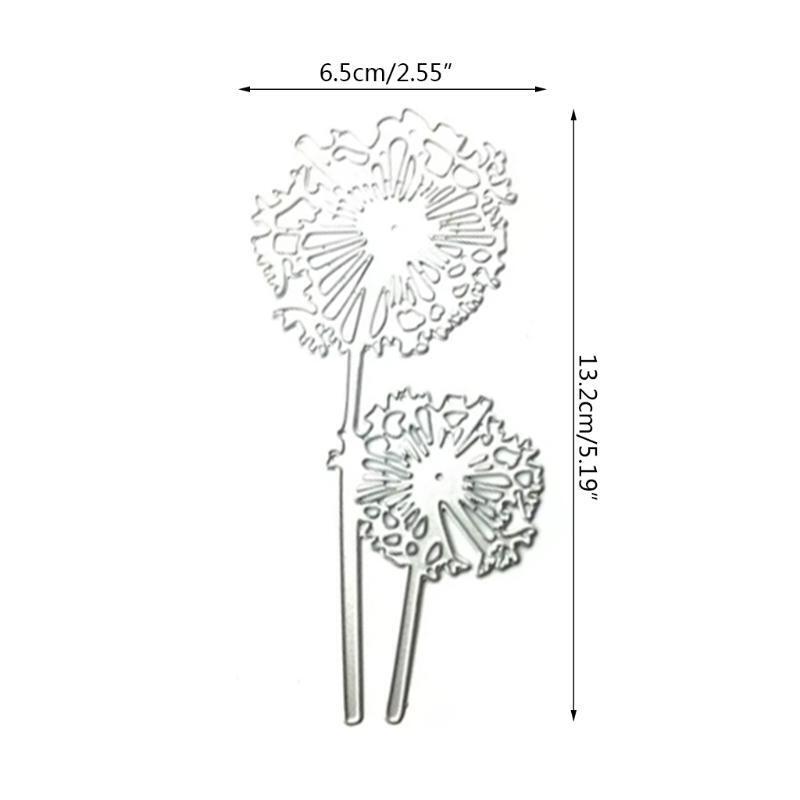 Dandelion Embossing Cutting Dies for Birthday Card Making DIY Scrapbooking Album