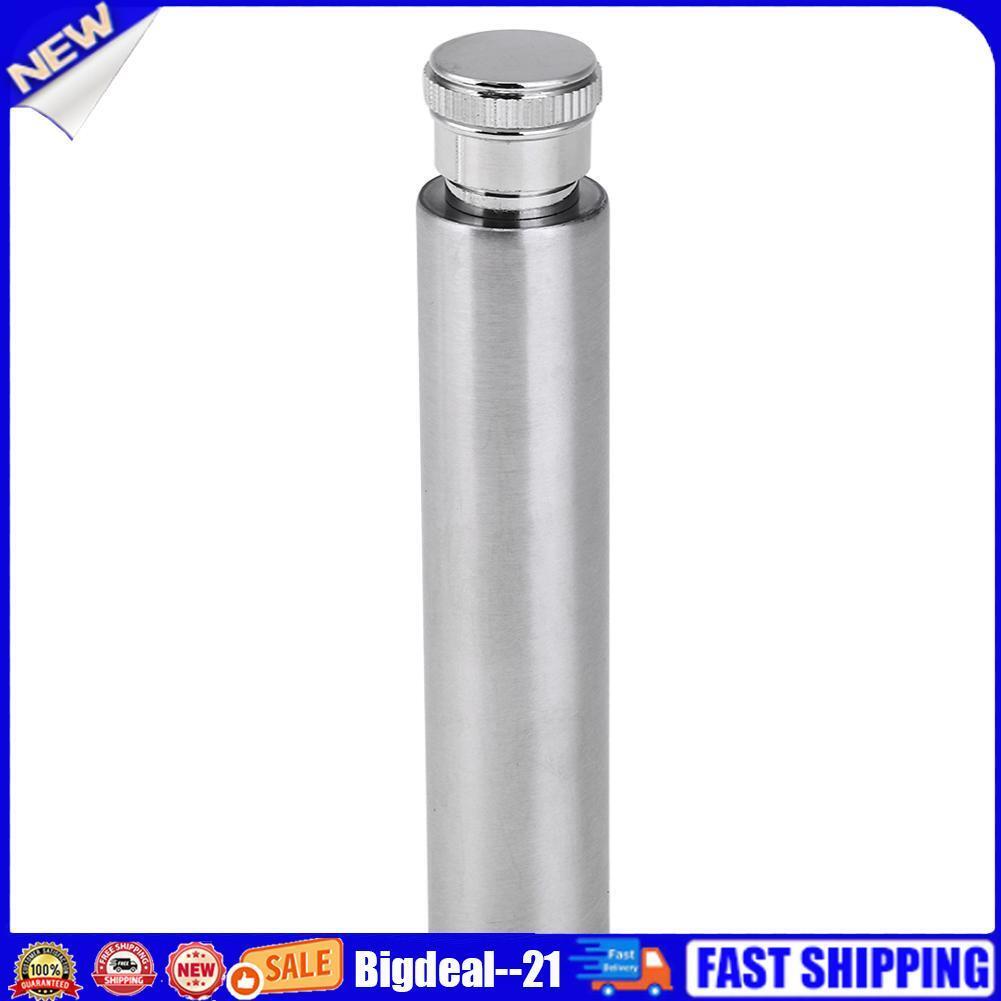 Stainless Steel Wine Pot Hip Flask ?Whisky Flagon Fishing Alcohol Bottle