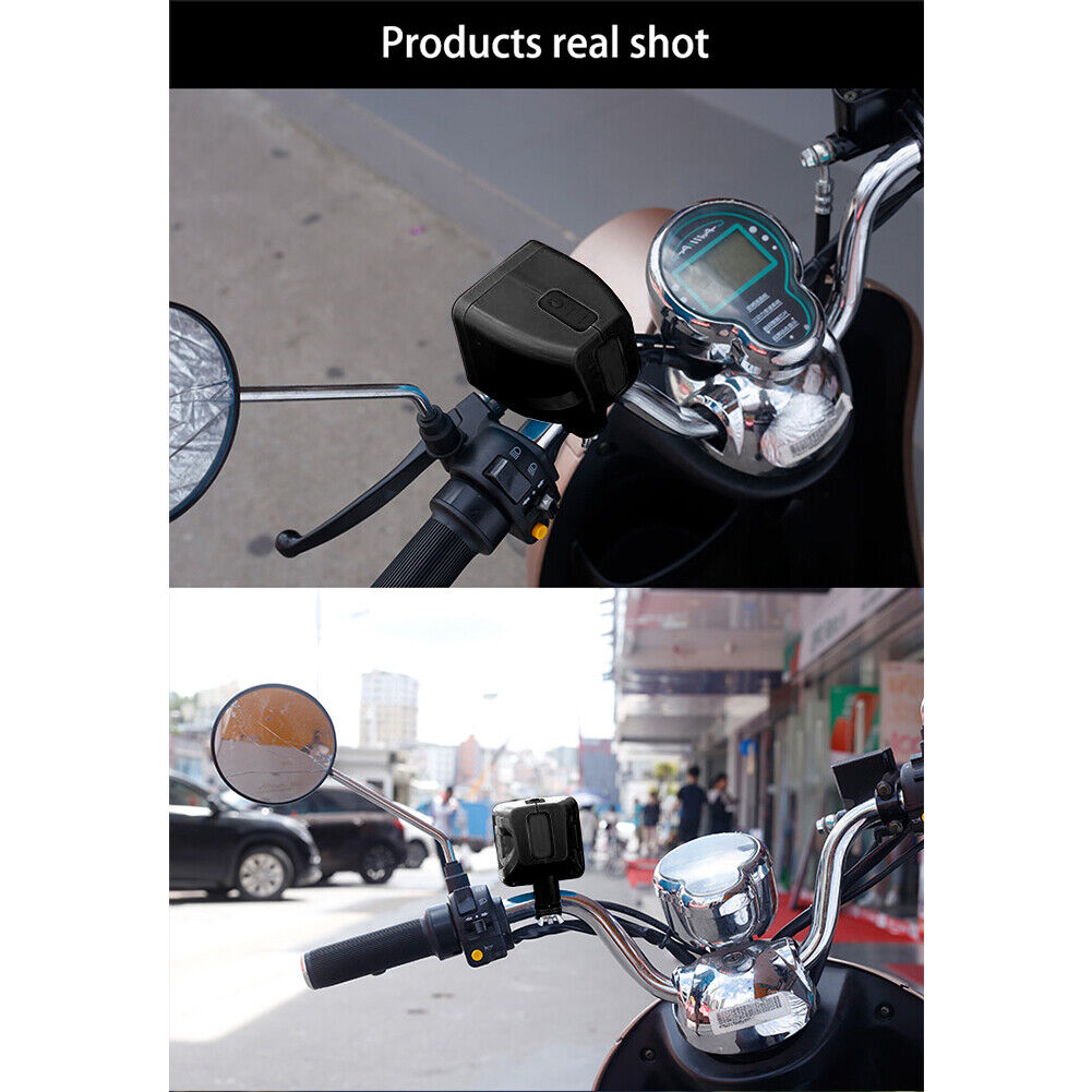 MTB Bike Bluetooth-Compatible Subwoofer Portable Motorcycle Audio (Black)