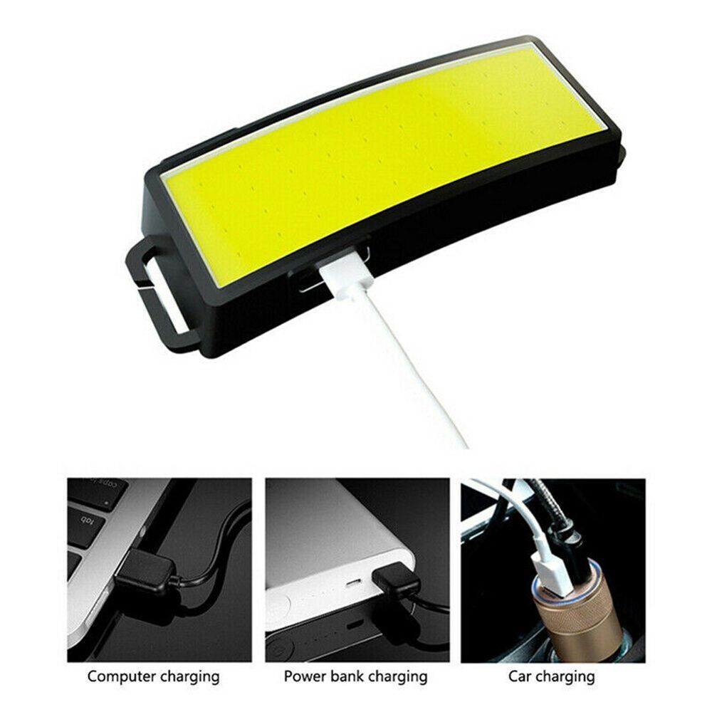 Super Bright Fishing Head Torch COB Headlight LED Headlamp Fishing Light