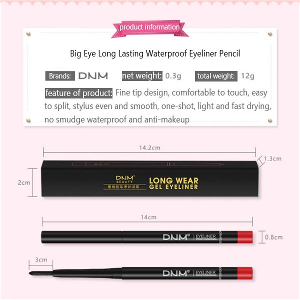 Cosmetic Longlasting Matte Eyeliner Pencil Eye Makeup Charming Smudge-proof