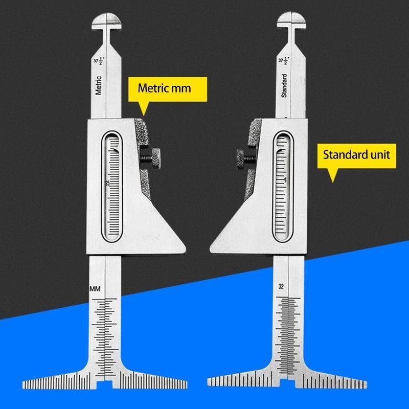 0-32mm Dual Unit Stainless Steel Welding Measure Tool Pipe Gauge Seam Inspection