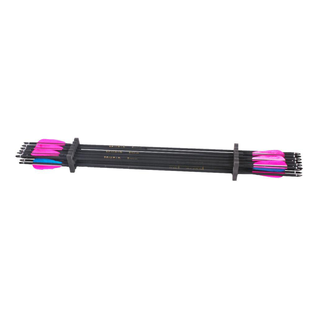 Lots 10 10x Archery Arrows Separator Arrows Rack Holder Quiver Stand Hunting