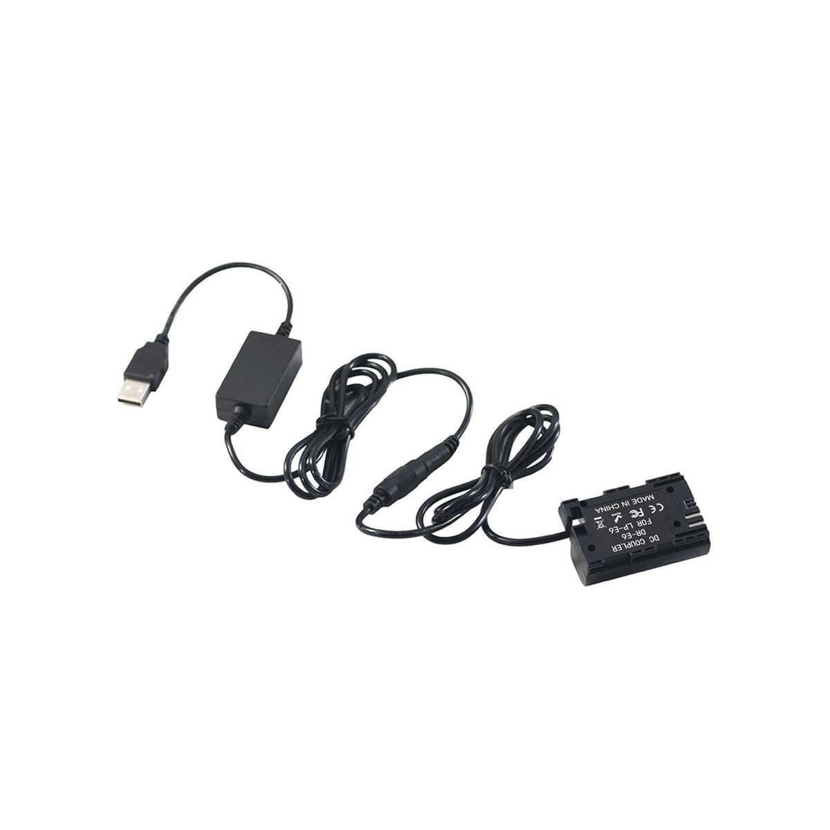 Lp-E6 Dummy  Short Circuiting Protection Overloaded Protection USB