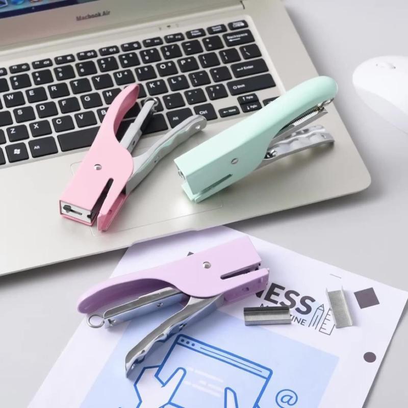 Heavy Duty Metal Stapler Office Desktop Stapler 25 Sheets Capacity No Jam