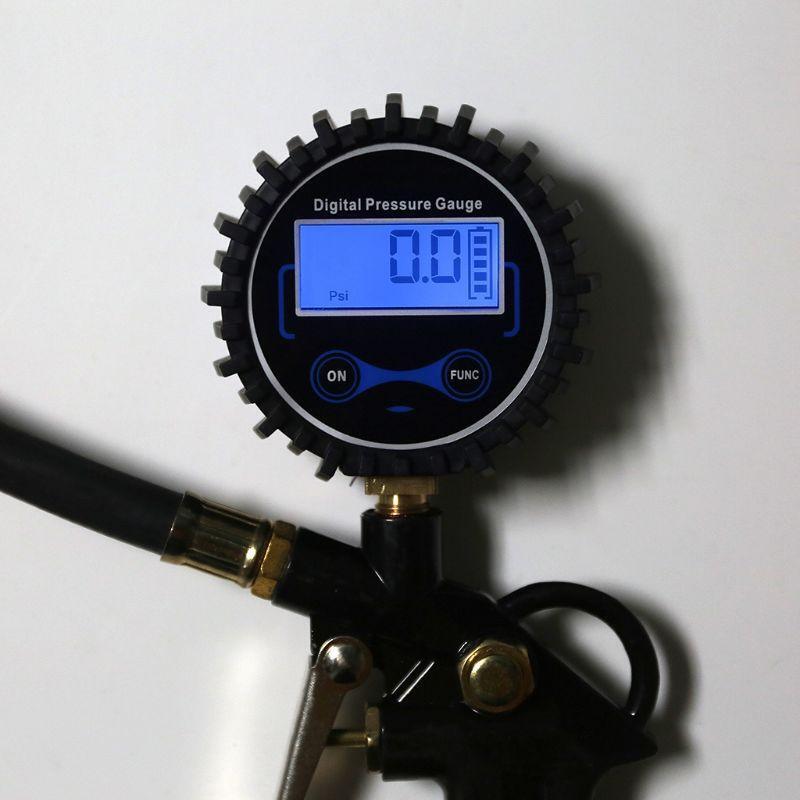Digital Car Tyre Pressure Gauge LED Display High Precision Digital Tire Inflator