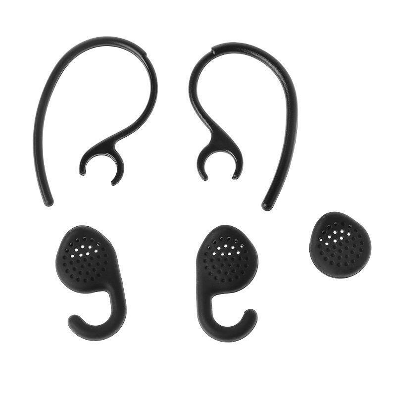Durable Earplugs Silicone Ear Plugs Clear Hooks forJabra EXTREME 2 /EXTREME