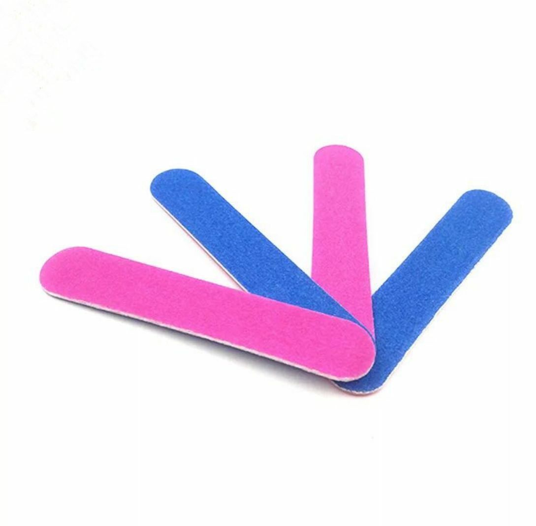 Sets Double-sided Beauty Nail Care Frosted Mini 180/240 Sandpaper Nail Files