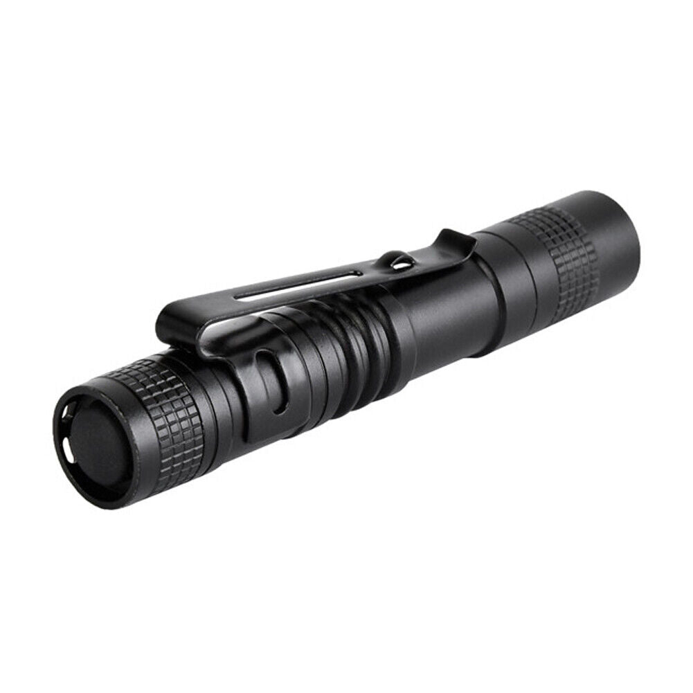 Mini Portable LED Flashlight Outdoor Camp Hiking Emergency Pen Torch Lamp