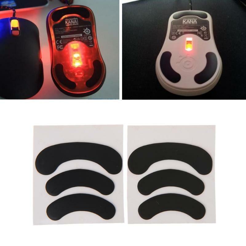 2 Set Mouse Replacement Accessory Mouse Feet for Steel series Kana/Kinzu/v2/v3