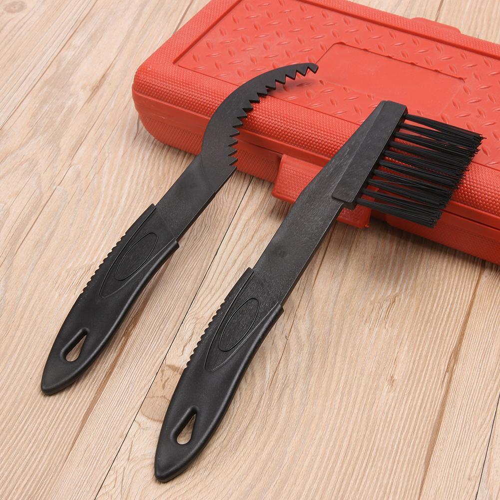 Bicycle Chain Clean Nylon Brush Cleaning Bike Cycling Cleaner Scrubber Tool